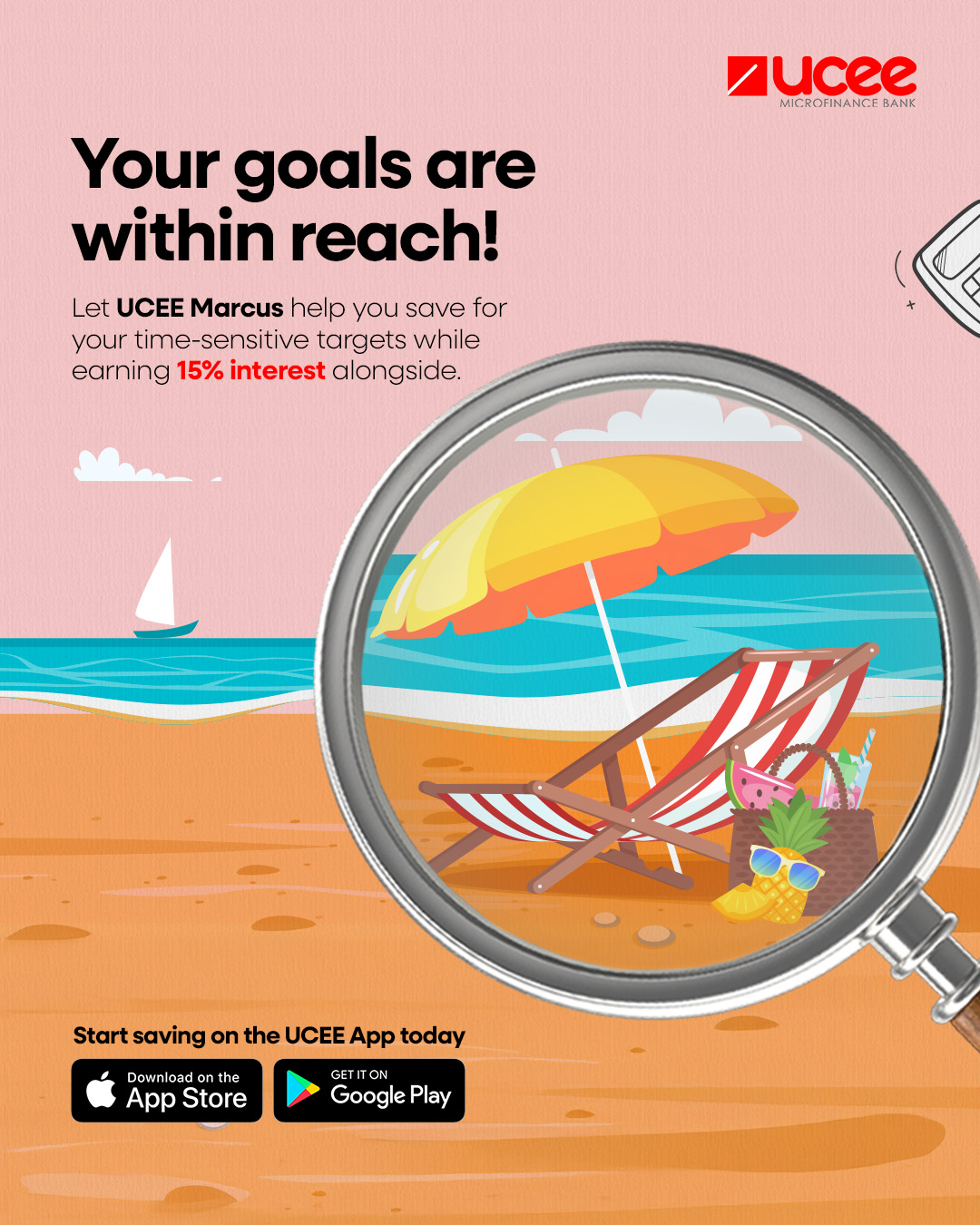 UCEE Microfinance Bank — Save Smarter, Grow Faster, campaign artwork 5