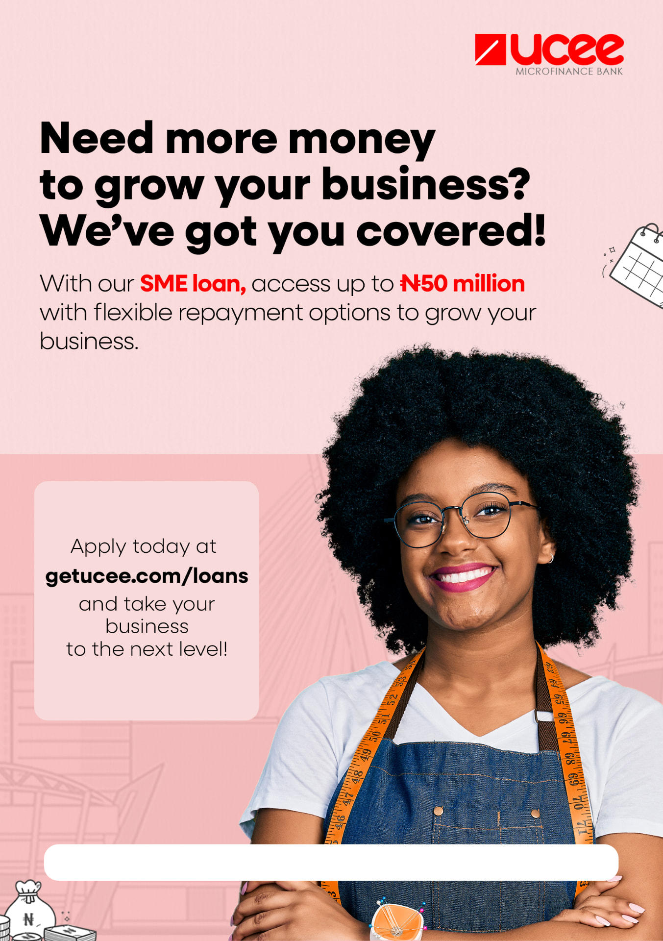 UCEE Microfinance Bank — Save Smarter, Grow Faster, campaign artwork 11