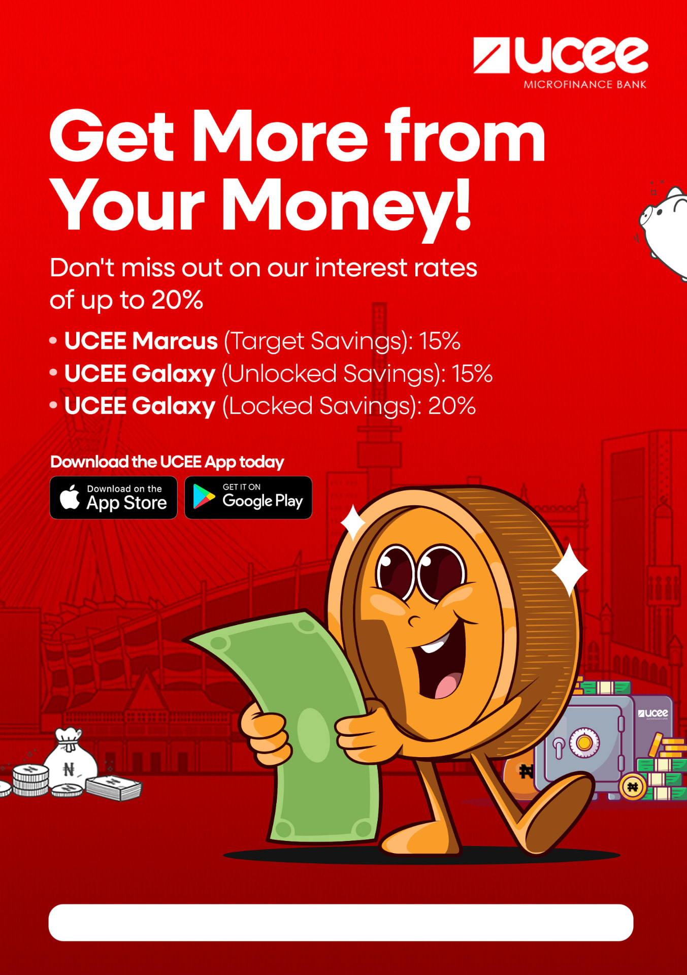 UCEE Microfinance Bank — Save Smarter, Grow Faster, campaign artwork 8